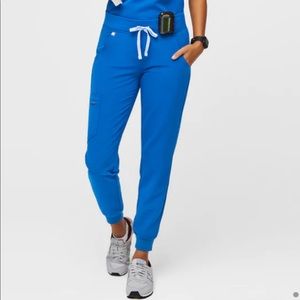 BNWT FIGS ZAMORA JOGGER CAPRI BLUE